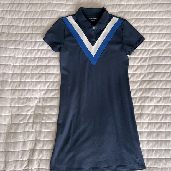Tory Burch, Tory Sport, size Small, varsity polo dress. - Picture 1 of 2